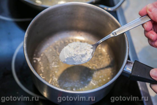 Соус бешамель с грибами