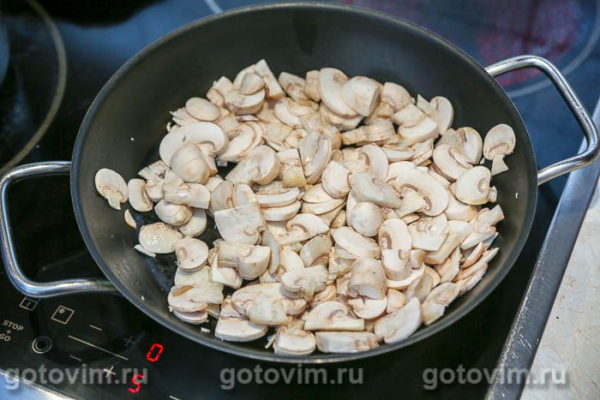 Соус бешамель с грибами