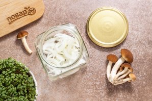 Маринованные опята с уксусом