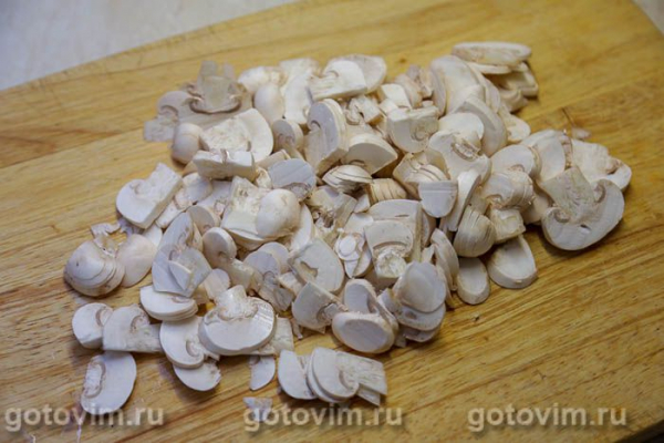 Соус бешамель с грибами