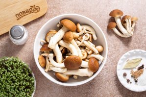 Маринованные опята с уксусом