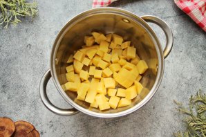 Суп из брынзы