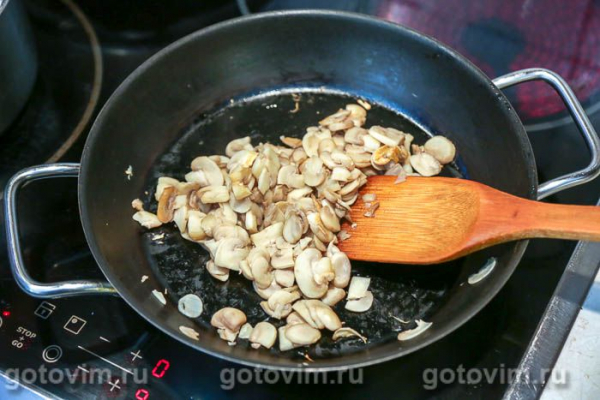 Соус бешамель с грибами