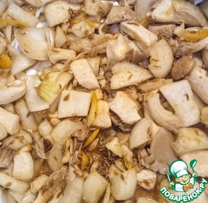 Грибная шаурма со свежими огурцами Грибная шаурма со свежими огурцами