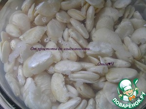 Кокосовое мороженое из фасоли