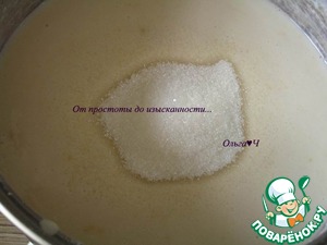 Кокосовое мороженое из фасоли