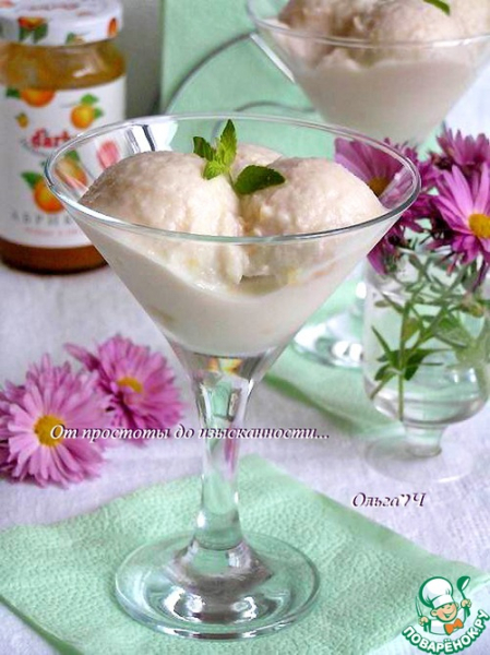 Кокосовое мороженое из фасоли