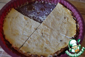 Курино-творожный торт