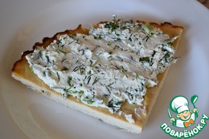 Курино-творожный торт