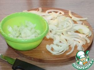 Минтай с зажаркой под соусом