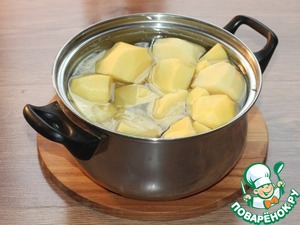 Минтай с зажаркой под соусом