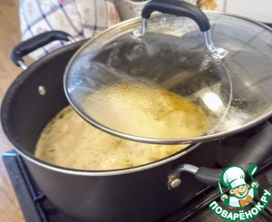 Морковный суп с фенхелем и крабом