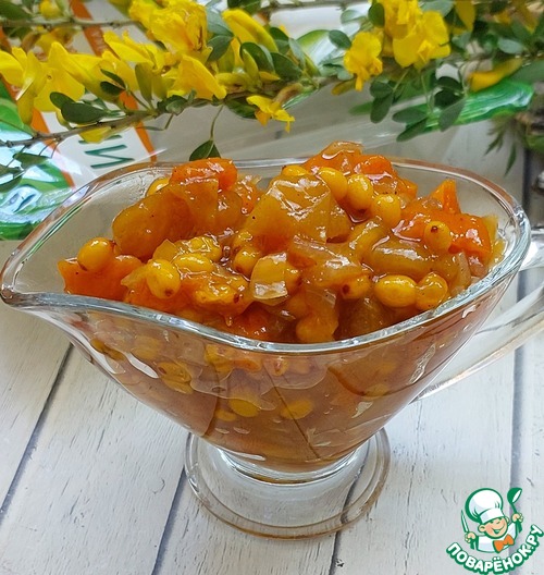 Облепиховое чатни к котлетам из индейки