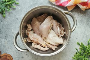 Курица отварная