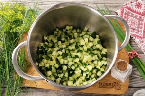 Окрошка на лимонной кислоте Окрошка на лимонной кислоте