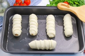 Сосиска в тесте в духовке Сосиска в тесте в духовке