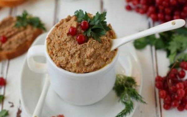 
Паштет из куриной печени в домашних условиях рецепт с морковью и луком	