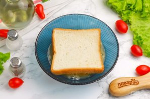 Тосты с ветчиной и сыром Тосты с ветчиной и сыром