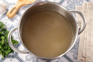 Борщ с картофелем