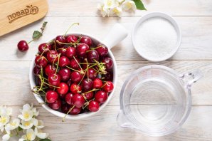 Вишневый компот на зиму