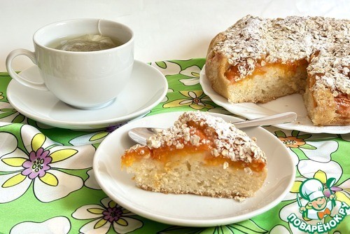 Абрикосово-кокосовый пирог Абрикосово-кокосовый пирог