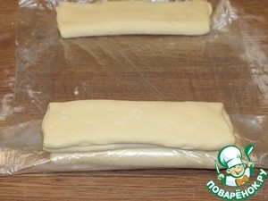 Слоеные пирожки с луком и картошкой Слоеные пирожки с луком и картошкой