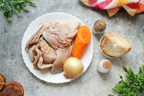 Курица отварная