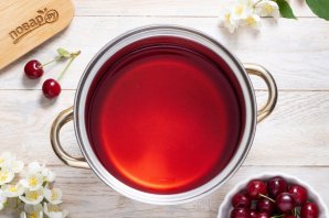 Вишневый компот на зиму