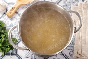 Борщ с картофелем