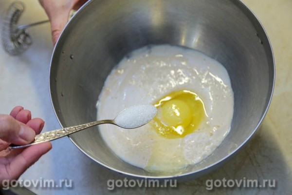 Заливной пирог со спаржей и ветчиной Заливной пирог со спаржей и ветчиной