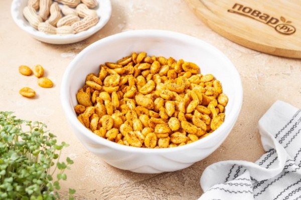 Арахис в микроволновке