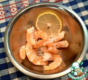 Креветки с перечным соусом Креветки с перечным соусом