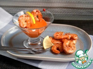 Креветки с перечным соусом Креветки с перечным соусом