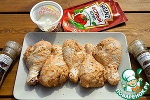 Куриные ножки с картошкой из тандыра