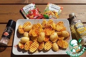 Куриные ножки с картошкой из тандыра