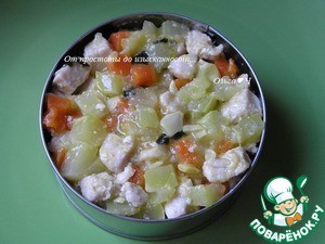 Летнее рагу из курицы с овощами Летнее рагу из курицы с овощами