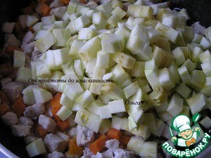 Летнее рагу из курицы с овощами Летнее рагу из курицы с овощами