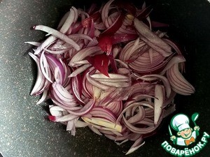 Луковый "мармелад" на красном вине Луковый "мармелад" на красном вине