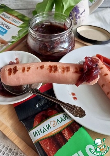 Луковый "мармелад" на красном вине Луковый "мармелад" на красном вине