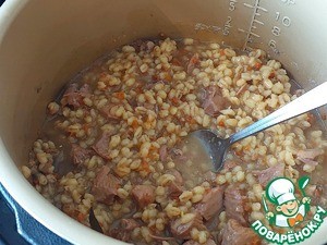 Перловая каша с индейкой "Полевая кухня" Перловая каша с индейкой "Полевая кухня"