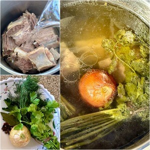 Рассольник по ленинградски Рассольник по ленинградски