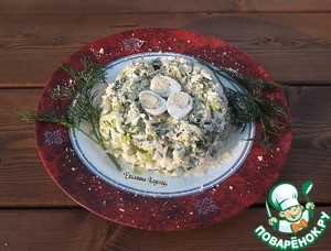 Салат "Перепелиное гнездо" Салат "Перепелиное гнездо"