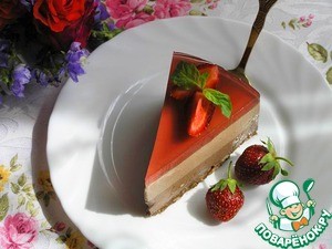 Торт "Два шоколада и лесные ягоды"