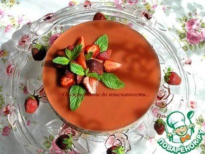 Торт "Два шоколада и лесные ягоды"