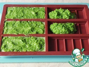 Зеленое пюре из стеблей зелени "Экономное"