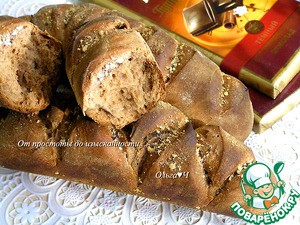 Багеты с шоколадом и миндалём Багеты с шоколадом и миндалём