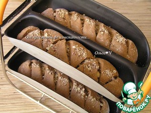 Багеты с шоколадом и миндалём Багеты с шоколадом и миндалём