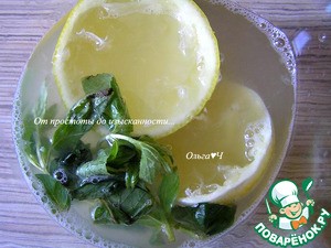 Дынный лимонад с мятой Дынный лимонад с мятой