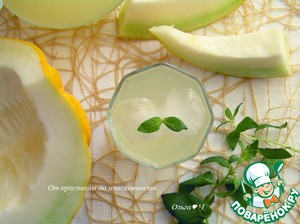 Дынный лимонад с мятой Дынный лимонад с мятой