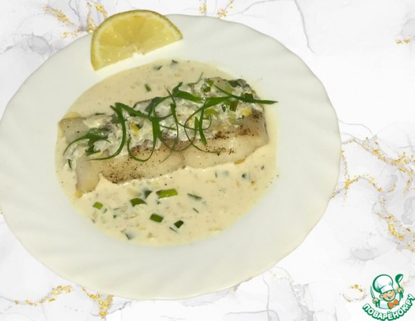 Рыба в сливочном соусе с цедрой Рыба в сливочном соусе с цедрой